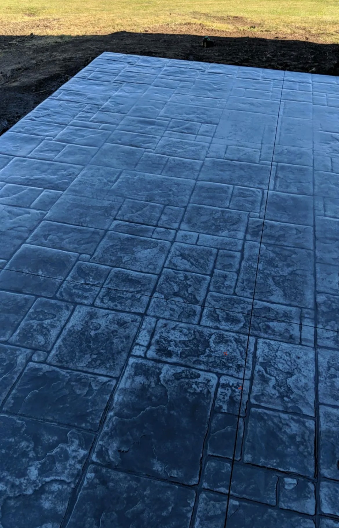 Stamped Concrete Closeup